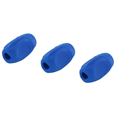 Image de KUM AZ4060026 B Aide à l&#039;écriture Sattler Grip A7, 3 pièces, bleu, porte stylo pour droitiers et gauchers