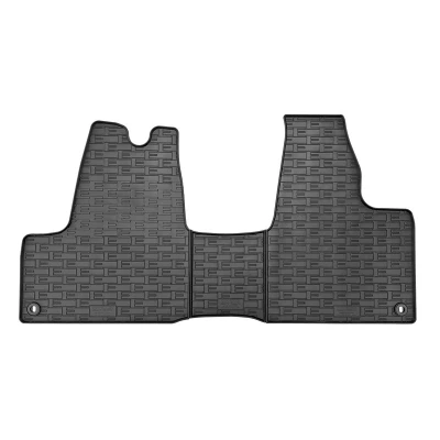 Image de AutoStyle CK RMX01 Ensemble de tapis sol caoutchouc avant et arrière 1 noir