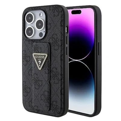 Image de Guess Coque pour iPhone 15 Pro Max [licence officielle] par CG Mobile de protection conçue (6,7 pouces) 2023 Noir