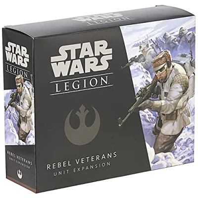 Image de Atomic Mass Games, Star Wars Legion: Rebel Expansions: Expansions Veterans Unit, Unit Expansion, Miniatures Game, Ages 14+, 2 Players, 90 Minutes Playing Time