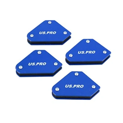 Image de 9lb petit aimant soudure à angle droit titulaire carrés lot de 4 à907 Durable