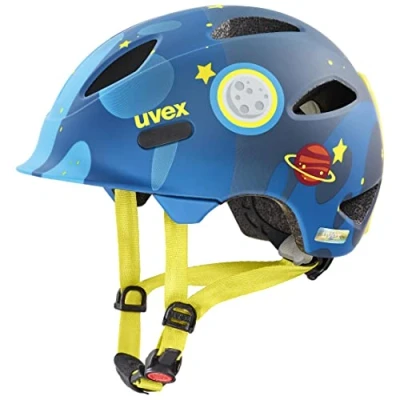 Image de uvex Oyo Style Casque de Vélo Léger pour Enfants Réglage la Taille Individuel à Compléter avec un Éclairage Led deep Space Matt 45 50 cm