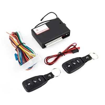 Image de WANGCL Systèmes d&#039;alarme de Voiture universels Kit Central à Distance Automatique Système sécurité antivol Serrure Porte d&#039;entrée sans clé Verrouillage avec télécommande