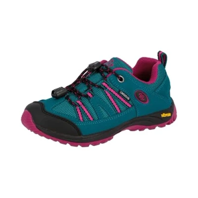 Image de Brütting Guide Chaussures de Randonnée Basses, Vert (Grün/Petrol/Lemon Grün/Petrol/Lemon), 28 EU