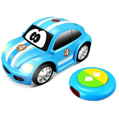 Image de Bburago Maisto Coccinelle Radiocommandée Bébé RC Modèle 92003B Véhicule Bleu Jouet Télécommandé pour Tout Petit