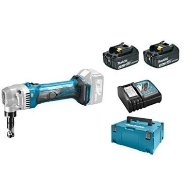 Image de Grignoteuse 18 V Li Ion (2x3.0 Ah) en coffret MAKPAC MAKITA DJN161RFJ