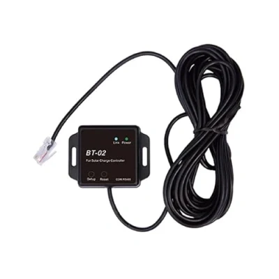 Image de SolaMr BT 02 Module de Communication Bluetooth Contrôleur données avec Adaptateur fonction RS485 pour Esmart4 et les Contrôleurs Charge Solaire MPPT la série NS/RS
