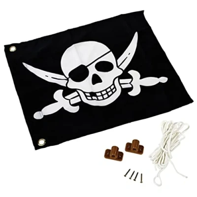 Image de Soulet Drapeau Pirate avec système de hissage