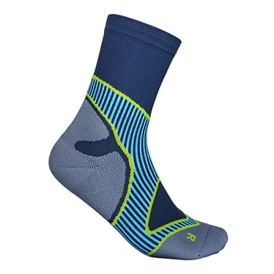 Image de Bauerfeind Run Performance Socks Mid Cut T. 38 40 Bleu