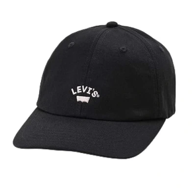Image de Levi&#039;s LAZY GIRL LOGO Casquette, Femme, Taille: One Size, Regular black