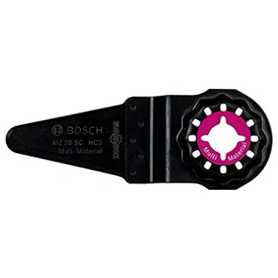 Image de Bosch Accessories 2609256C67 Lame coupe joint universelle HCS AIZ 28 SC x 50 mm accessoire Starlock Multicolore