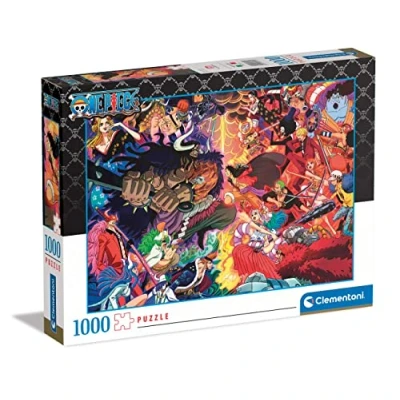 Image de Clementoni One Piece Puzzle de 1000 Pièces Jeu Patience et Réflexion Format Paysage Image Net Décoration 70 x 50 Cm À Partir 14 Ans