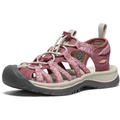 Image de KEEN Femme Whisper Sandale, Rose Brown Peach Parfait, 36 EU