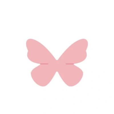 Image de Craftelier Mini matrice pour décorations et créations de scrapbooking, artisanat papeterie Figurine en forme bobine papillon Taille approximative la : 4,02 cm x 3,10