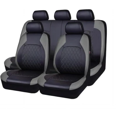 Image de ZONEWD 9 Pièces Housse Siege Voiture Cuir pour Peugeot Partner 2000 2001 2002 2003 2004 2005 2006 2007 2008 2009 2010 2024, Ensembles de Housses Siège Quatre Saisons Accessoire