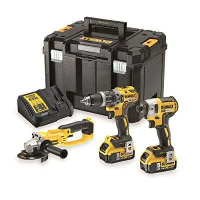 Image de BLACK+DECKER DCK383P2T QW Kit Outils 18 V Jaune/Noir