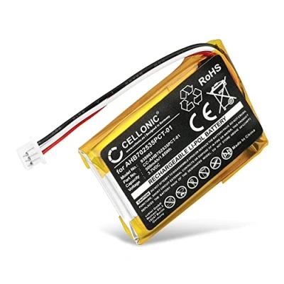 Image de CELLONIC® Batterie AHB702535PCT 01 500mAh Compatible avec Sennheiser Momentum True Wireless 2, 3 Wireless, Reparation Casque Audio Headset sans Fil, accu Rechange Remplacement
