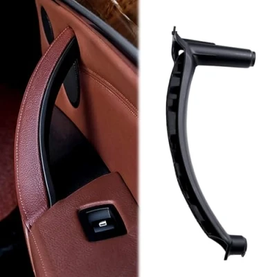 Image de TTCR II Compatible avec Poignee bmw X5 E70 20082013, X6 E71/E72 20082014 Poignée de Porte Intérieur Droite Passager Noir