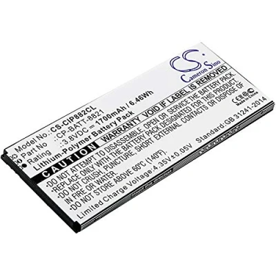 Image de TECHTEK Batteries Compatible avec [Cisco] 8821, CP 8821 EX K9 BUN, Wireless IP Phone remplace 74 102376 01, pour BATT GP S10 374192 010H FBA
