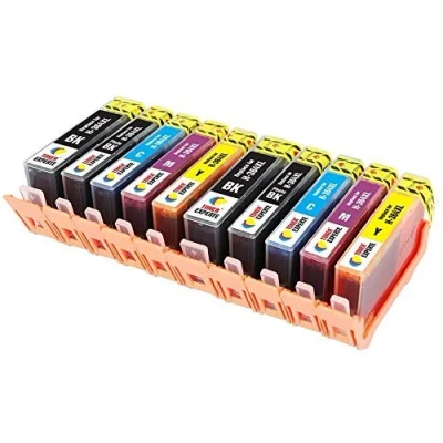 Image de TONER EXPERTE® Remplacement pour HP 364 364XL 10 Cartouches d&#039;encre compatibles avec Photosmart 7510 7520 B8550 B8553 C5380 C5383 C6380 D5460 D5463 D7560 C309a C310a C310c C510a Grande Capacité