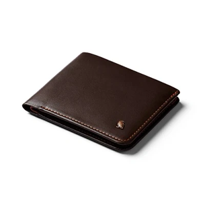 Image de Bellroy Hide &amp; Seek Wallet, Portefeuille Slim Cuir, Protection RFID Disponible, Pochette Cachée (Max.12 Cartes, Argent, Poche Monnaies) Java
