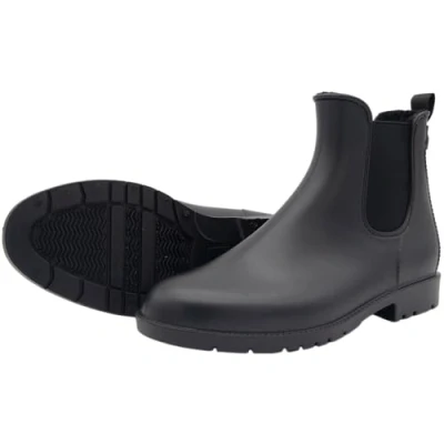 Image de PFIFF Québeck 103102 Jodhpur « Québec » en PVC avec Doublure intérieure, Bottines d&#039;hiver doublées, Noires, pour Enfant Femme, Taille 41