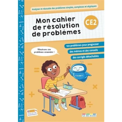 Image de Mon cahier de résolution problèmes CE2: pour un entraînement progressif