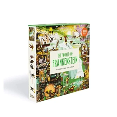 Image de Laurence King Publishing The World of Frankenstein A Jigsaw Puzzle by Adam Simpson/Anglais