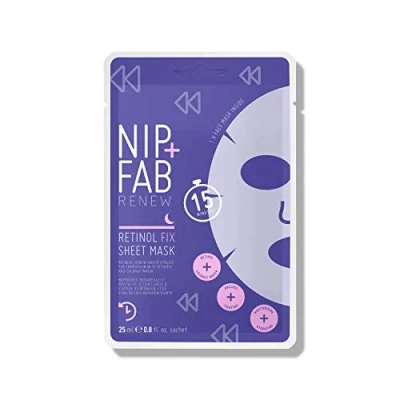 Image de Nip+Fab Retinol FIX Sheet MASK Masque visage, Taille: 25 ml,