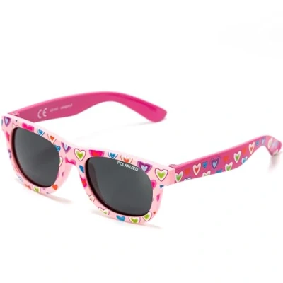 Image de Kiddus Lunettes de Soleil Polarisées bébé, fille, garçon. A partir 8 mois. UV400 Protection 100% UVA et UVB. CAT4. Branches flexibles, résistantes aux chocs. Sans BPA