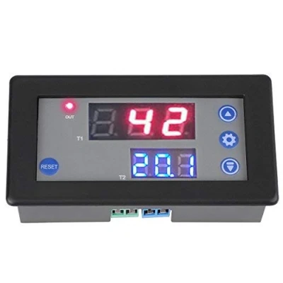 Image de Relais de Temporisation 12V Module Minuterie Cycle Digital LED Double Affichage