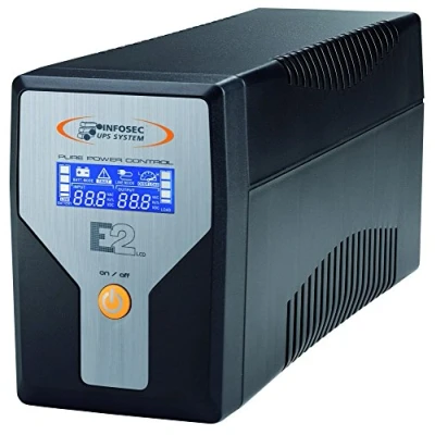 Image de Onduleur 600 VA INFOSEC E2 LCD On Line Performance 4 prises IEC 76878877