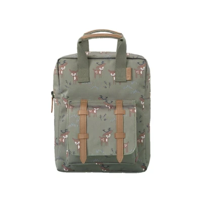 Image de Mini sac à dos Faon vert Personnalisé