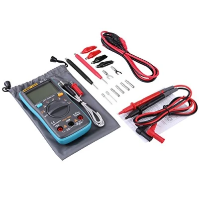 Image de ANENG Multimètre Numérique Autoranging AN8002 6000 True RMS AC DC Tension Ampèremètre Ohm Mètre Diode/Arrêt Fréquence et Duty Cycle Measurements LCD Display