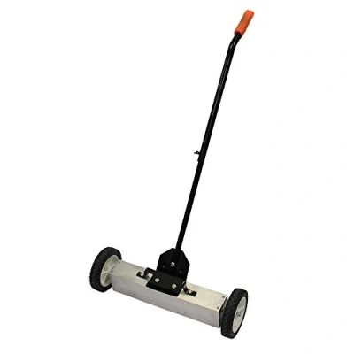 Image de La Balayeuse Magnétique Balaie Des Objets Ferreux, Ongles, Vis Rapidement Avec Une Libération Commutable Pour Un Nettoyage Facile 22 &quot;De Large