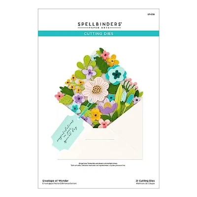 Image de Spellbinders Matrices de découpe gravées Enveloppe Wonder la collection Envelope of