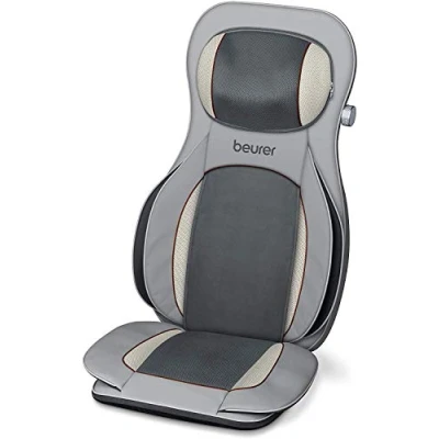 Image de Housse de siège MG 320 HD 3 en 1 Beurer massage Shiatsu, par compression d’air et ponctuel Parfait pour un cervical, dos jambes Avec fonction chauffage