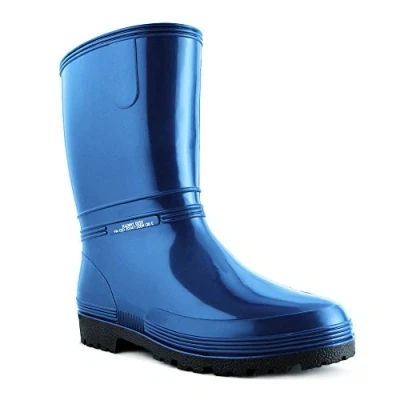 Image de Demar Rainny Bottes de pluie en caoutchouc bleu foncé,