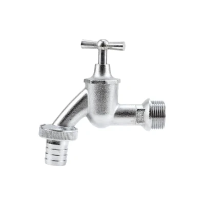 Image de Gardena Robinet avec raccord de tuyau: grue d&#039;eau chromée pour l&#039;intérieur et à l&#039;extérieur, 26,5 mm (G 3/4 Pouce) fil, 19 (3/4 Tuyau (7331 20)