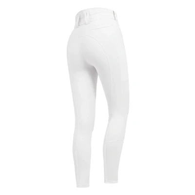 Image de ELT Rijbroek Pantalon d&#039;Équitation Maja Glam Curved High Waist Blanc