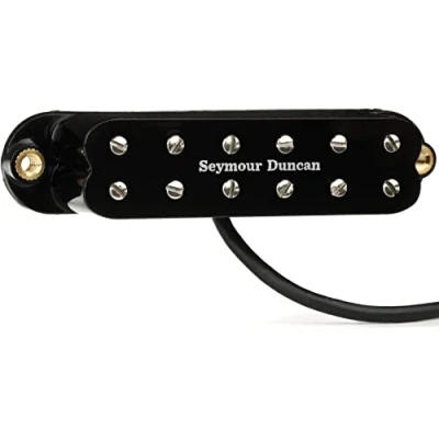 Image de Seymour Duncan SL59 1N Humbucker format simple Little &#039;59 Strat Micro pour Guitare Electrique Noir
