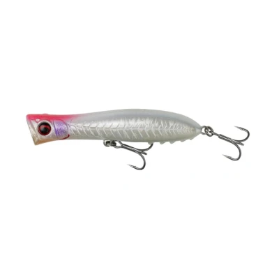 Image de Savage Gear Gravity Popper 11cm 25gr Floating White Glow Leurre de surface