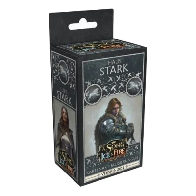 Image de CMON Asmodee A Song of Ice &amp; Fire Haus Stark Mise à Jour des Cartes Extension Tablette 2 Joueurs À partir de 14 Ans 45 Minutes Temps Jeu Allemand Multilingue