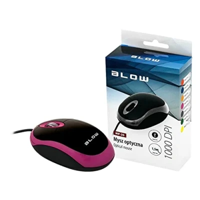 Image de BLOW Souris optique pour ordinateur USB MP 20 rose