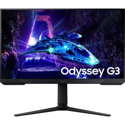 Image de Samsung Odyssey G30D Moniteur de Jeu Full HD 27&quot; avec Panneau VA, 1920 x 1080 Pixels, taux rafraîchissement 180 Hz, Temps réponse 1 ms (MPRT), AMD FreeSync, HDR10, LS27DG300EUXEN