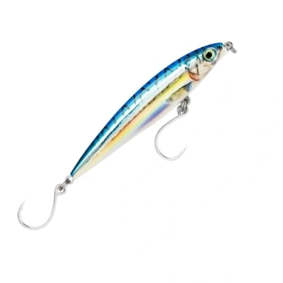 Image de Rapala Leurre de Pêche X Rap Long Cast Shallow Matériel en Mer Rapide et Agressive pour Carnassiers Prof Nage 0.3 0.6m Taille 14cm / 53g Fabriqué Estonie Blue Mackerel
