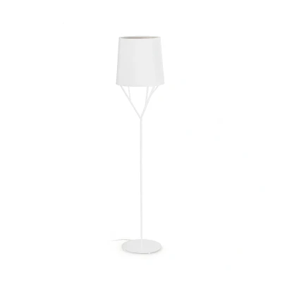 Image de Lampadaire de salon blanc Tree 1L E27 60W