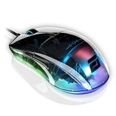 Image de ENDGAME GEAR XM1 RGB Souris Gaming Capteur Optique PWM3389 50:16,000 DPI Kailh GM 4.0 Interrupteurs 60M,Temps de Réponse des Boutons 1 ms USB Ergonomique Légère 82g Dark Reflex
