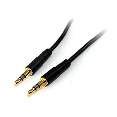 Image de StarTech.com Câble slim audio stéréo de 3,5 mm (M/M) 1,8 m Connecteurs plaqués en or Neuf