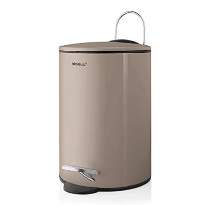 Image de blomus Poubelle à pédale Taupe 3L